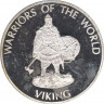 Конго (ДРК). 10 франков 2009 год. Воины мира. Викинг. ав.