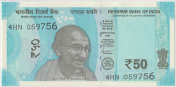 Банкнота. Индия. 50 рупий 2022 год. Тип 111.