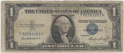Банкнота. США. 1 доллар 1935 год.