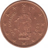 Монета. Сан-Марино. 2 цента 2002 год. ав.