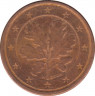 Монета. Германия. 1 цент 2004 год. (A). ав.