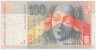 Банкнота. Словакия. 100 крон 1996 год. Тип 25a.