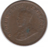 Монета. Индия Британская. 1/12 анны 1928 год.