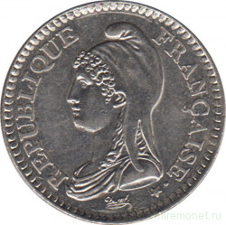 Монета. Франция. 1 франк 1992 год. 200 лет Французской Республике.