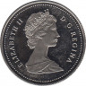 Монета. Канада. 50 центов 1989 год. рев.