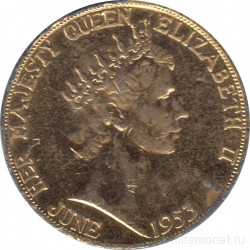 Медаль. Великобритания. Июнь 1953 года Коронация Елизаветы II.