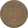 Монета. Австрия. 1 шиллинг 1982 год. ав.