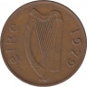Монета. Ирландия. 1 пенни 1979 год. ав.