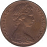Монета. Австралия. 2 цента 1978 год. ав.