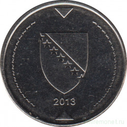 Монета. Босния и Герцеговина. 1 конвертируемая марка 2013 год.