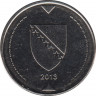 Монета. Босния-Герцеговина. 1 конвертируемая марка 2013 год. ав.
