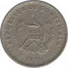 Монета. Гватемала. 5 сентаво 1971 год. ав.