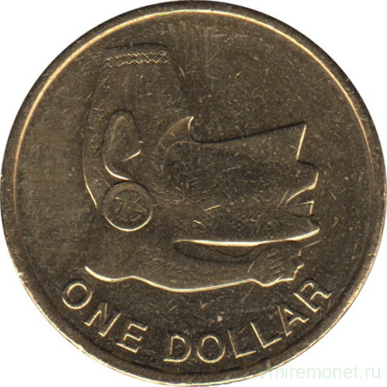 Монета. Соломоновы острова. 1 доллар 2012 год.