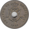 Монета. Бельгия. 10 сантимов 1902 год. BELGIQUE. ав.