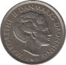 Монета. Дания. 1 крона 1979 год. рев.