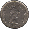  Монета. Мальта. 2 цента 1976 год. ав.
