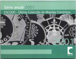 Монеты. Португалия. Набор разменных монет 2001 год. В буклете.