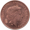 Монета. Гернси. 2 пенса 2003 год. 