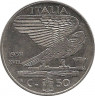Монета. Италия. 50 чентезимо 1939 год (XVIII год). Немагнитный. ав.