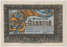 Бона. Нотгельд. Германия. Город Штаммбах. 25 пфеннигов 1921 год. Вариант 1252.3.а.1. ав.