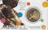 Монета. Бельгия. 2.5 евро 2019 год. 400 лет статуе "Писающий мальчик". (блистер, коинкарта). рев.
