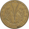 Монета. Западноафриканский экономический и валютный союз (ВСЕАО). 10 франков 1979 год. ав.