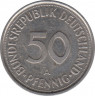Монета. ФРГ. 50 пфеннигов 1994 год. Монетный двор - Берлин (А). рев.