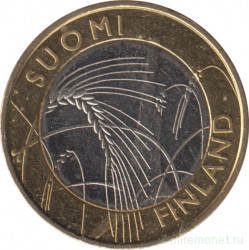 Монета. Финляндия. 5 евро 2011 год. Исторические регионы Финляндии. Савония.