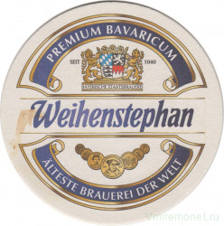 Подставка. Пиво  "Weinhenstphan".