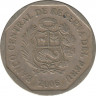 Монета. Перу. 1 соль 2006 год. ав.