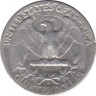 Монета. США. 25 центов 1951 год. рев.