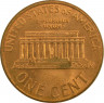 Монета. США. 1 цент 2001 год. Монетный двор D. рев