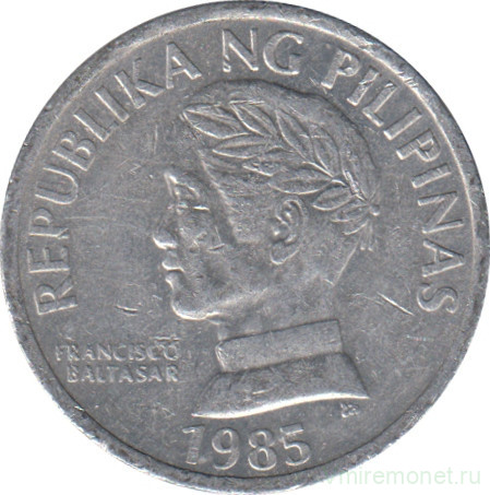 Монета. Филиппины. 10 сентимо 1985 год.