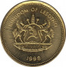 Монета. Лесото (анклав в ЮАР). 50 лисенте 1998 год. рев.