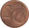 Монета. Нидерланды. 2 цента 2004 год. рев.