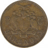 Монета. Барбадос. 5 центов 1979 год. ав.