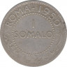 Монета. Сомали. 1 сомало 1950 год. ав.