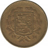 Аверс. Монета. Финляндия. 10 марок 1936 год.