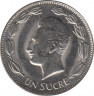 Монета. Эквадор. 1 сукре 1990 год. рев.