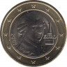 Монета. Австрия. 1 евро 2009 год. ав.