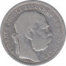 Монета. Венгрия. 1 крона 1894 год. рев.