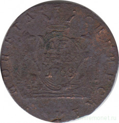 Монета. Россия (Сибирская монета). 1 деньга 1768 год.