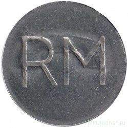 Жетон телефонный. Молдавия. "RM".