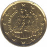 Монета. Сан-Марино. 20 центов 2009 год. ав.