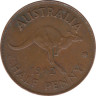 Монета. Австралия. 1/2 пенни 1942 год. I. ав.