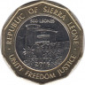 Монета. Сьерра-Леоне. 500 леоне 2016 год. ав.
