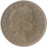 Монета. Бермудские острова. 1 доллар 2005 год.  
