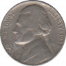Монета. США. 5 центов 1939 год. ав.