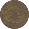 Монета. Французская Экваториальная Африка. 25 франков 1958 год. ав.