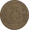 Монета. Французская Экваториальная Африка. 25 франков 1958 год. рев.